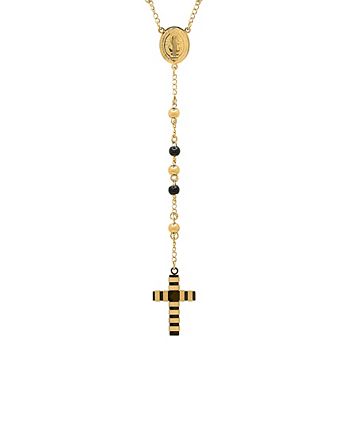 Macy's shop rosary necklace