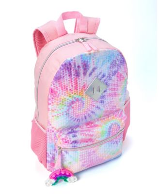 InMocean Girls Tie Dye Backpack, 6 Piece Set