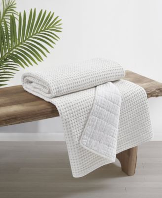 Mills Waffle Stitched Quilted Throw, 60" x 50"