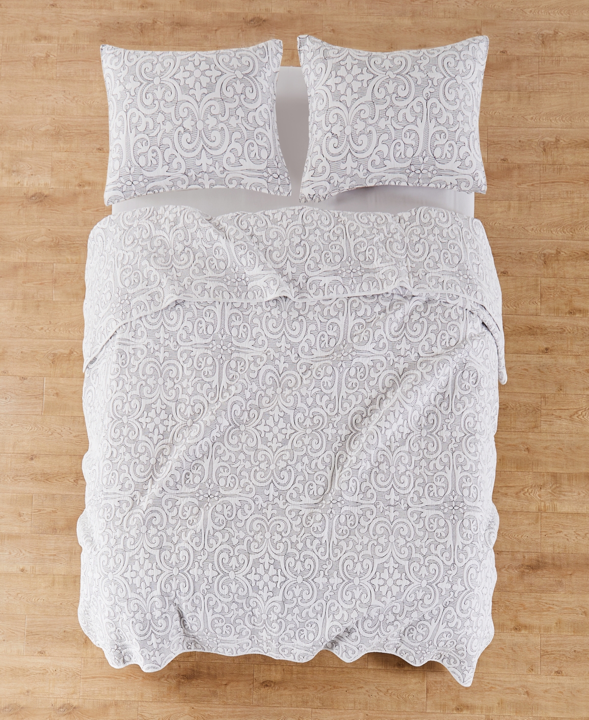 Levtex Sherbourne Quilted Stitch Quilt, Twin In Multi