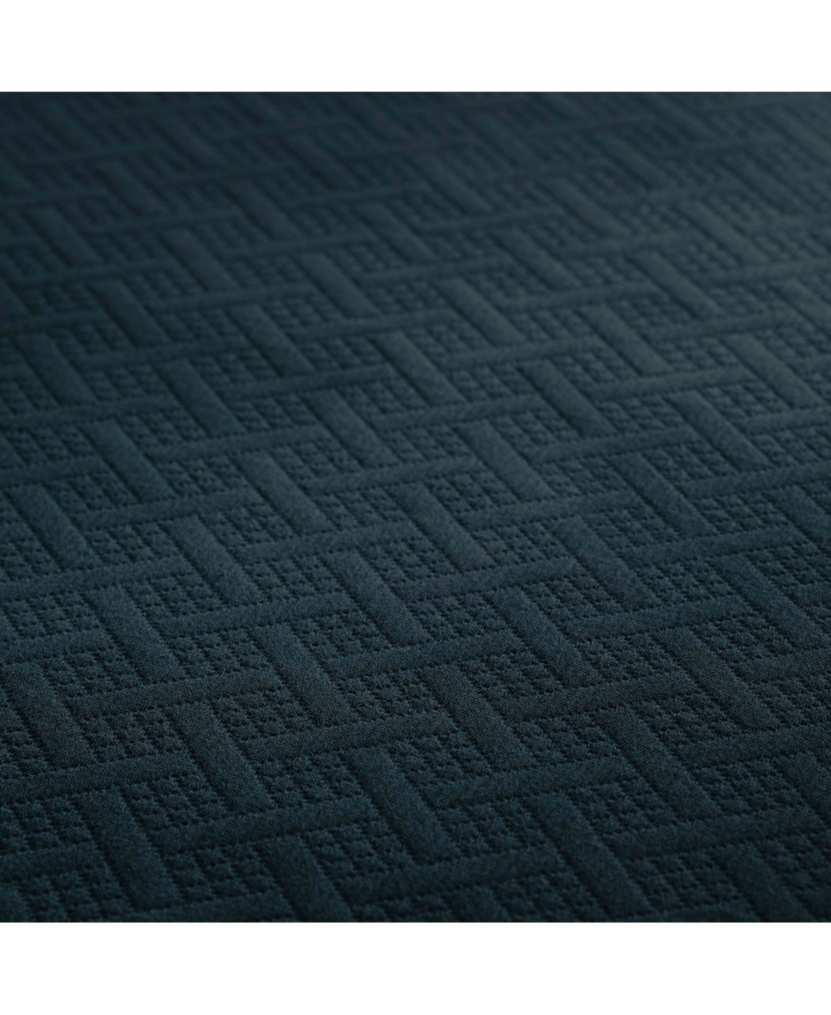 Superior 100% Cotton Basketweave Matelasse All-Season -piece Coverlet Set