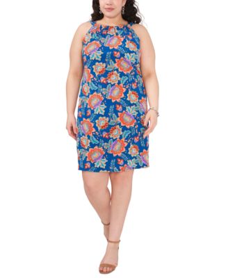 MSK - Plus Size Printed Dress