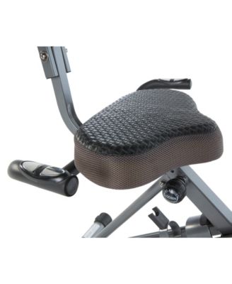 Exerpeutic Exerwork 1000 Fully Adjustable Desk Folding Exercise Bike with Pulse