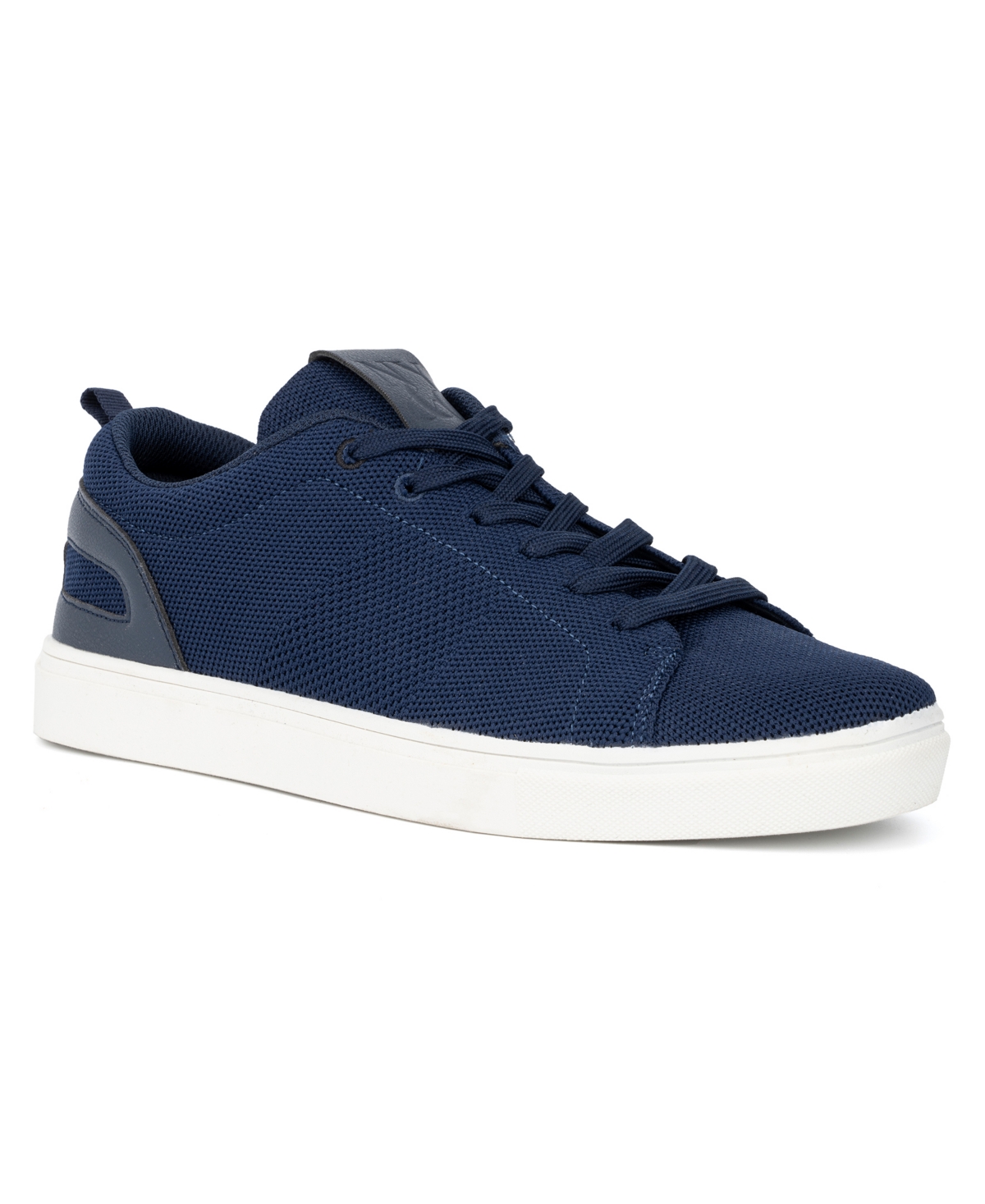 New York And Company Men's Colby Low Top Sneakers Men's Shoes In Navy