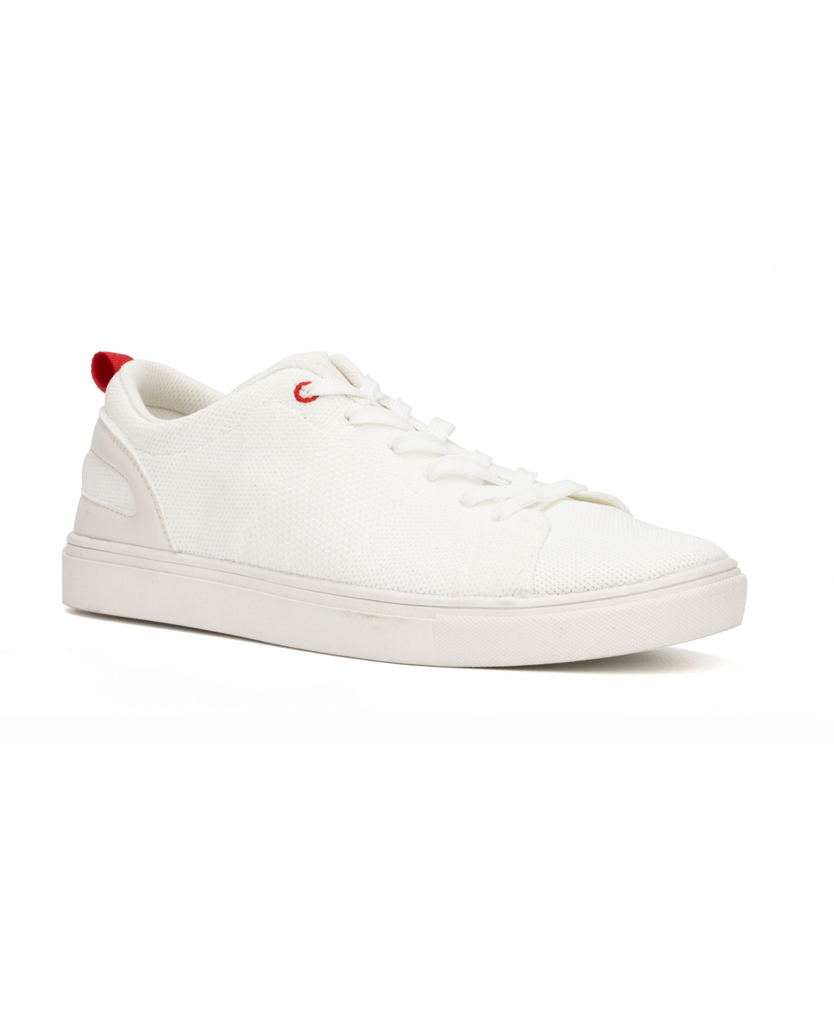 New York And Company Men's Colby Low Top Sneakers In White