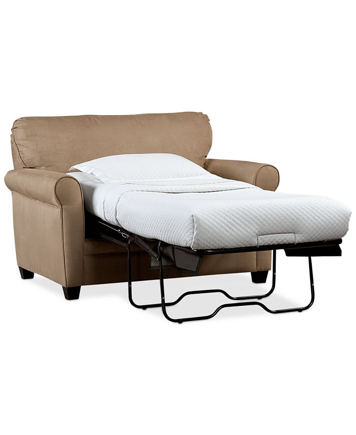 Single Sleeper Chair Bed, Chair Bed Twin Sleeper And Storage Ottoman