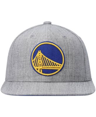 Men's Heathered Gray Golden State Warriors 2.0 Snapback Hat