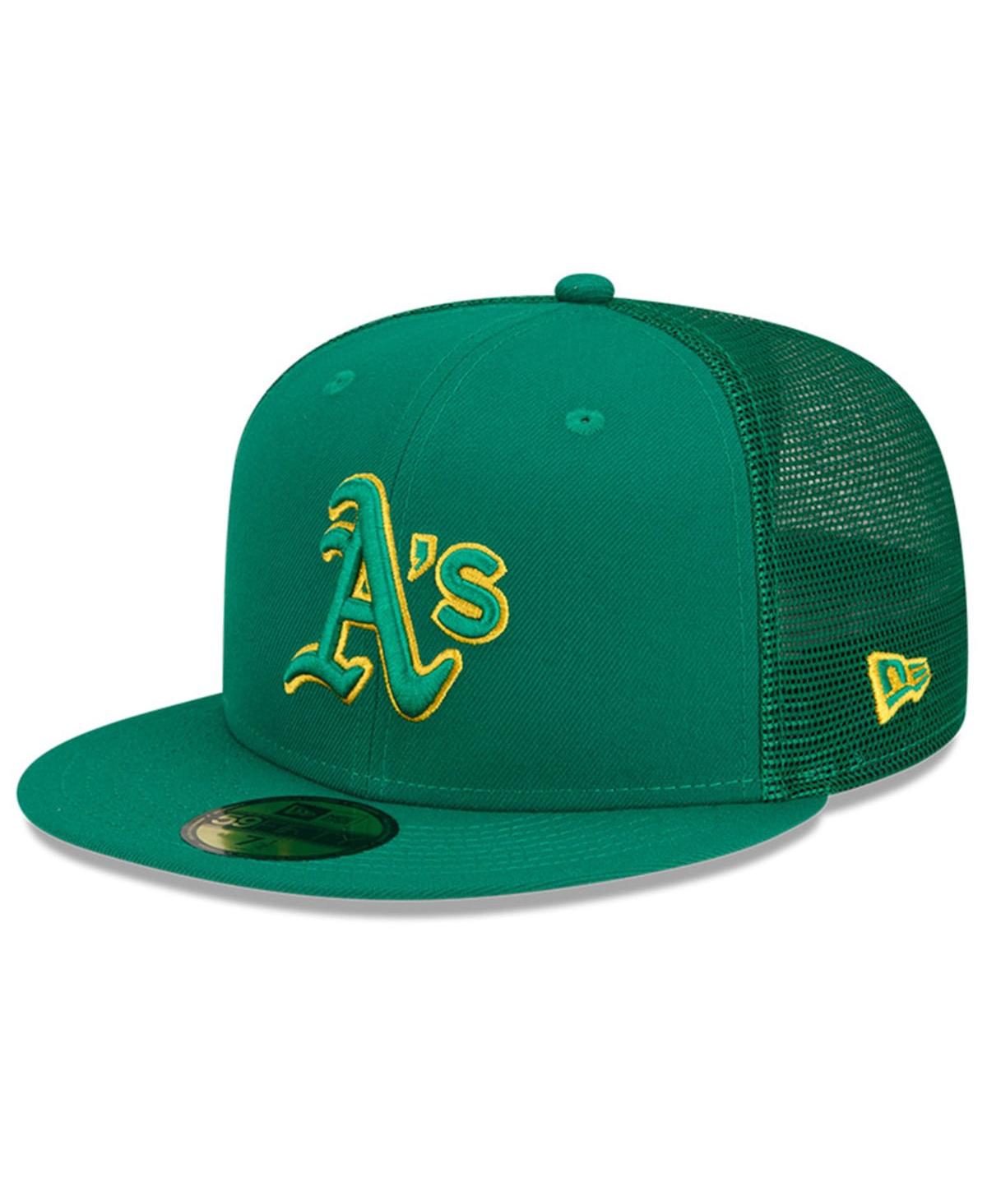 Shop New Era Men's  Green Oakland Athletics 2022 Batting Practice 59fifty Fitted Hat