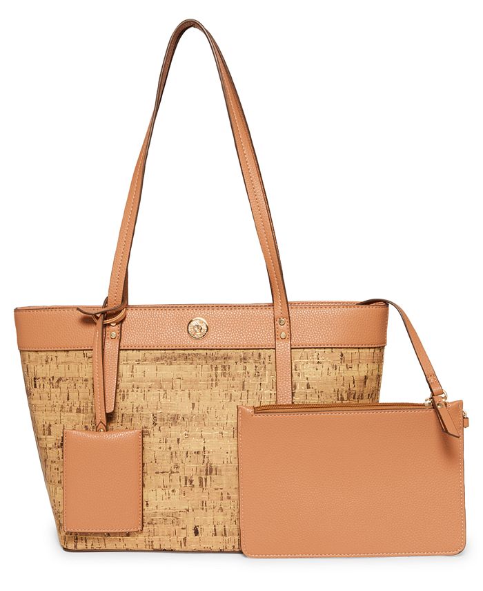 Anne klein cork tote sales