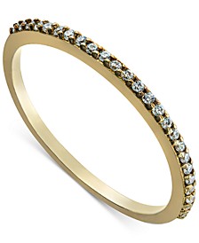 Cubic Zirconia Narrow Band, Created for Macy's