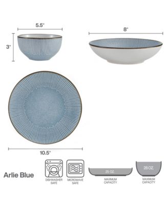 Arlie 12 Pc. Dinnerware Set, Service for 4