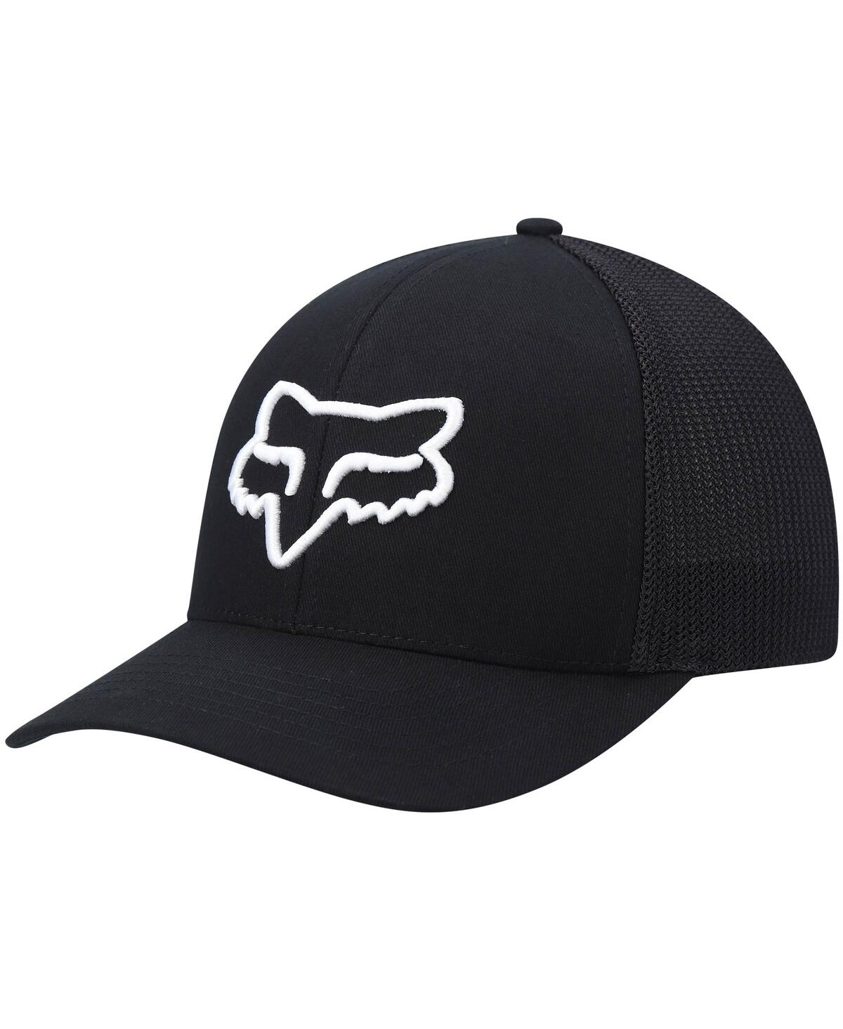 Fox Men's Black  Racing 018 Tested Mesh Flex Hat