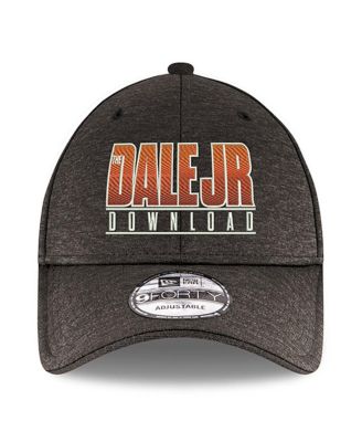 Men's Black Dale Earnhardt Jr. Download Shadow Tech 9FORTY Snapback Adjustable Hat