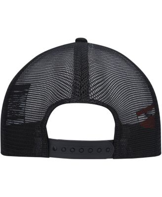 Men's Black Black Widow Retro Meshback 9FIFTY Snapback Hat