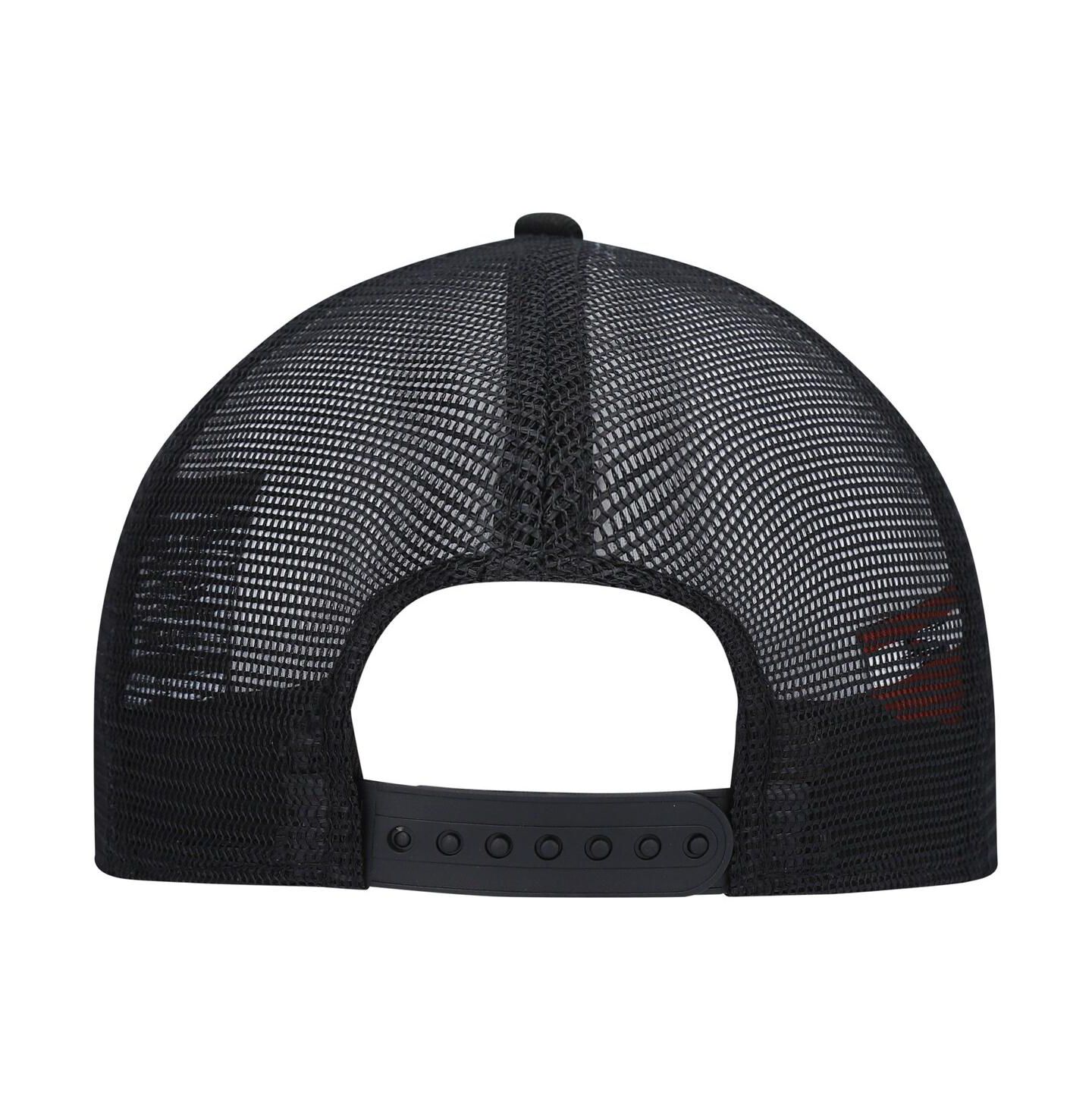 Мужская кепка New Era Black Black Widow Retro Meshback 9FIFTY Snapback Hat — фото 5