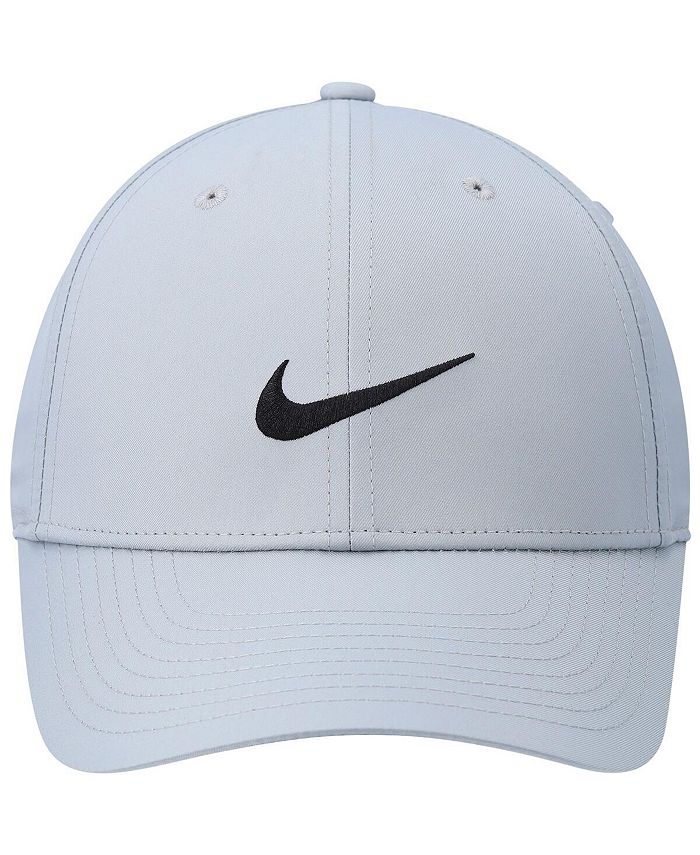 Nike Men's Gray Legacy91 Tech Logo Performance Adjustable Hat - Macy's