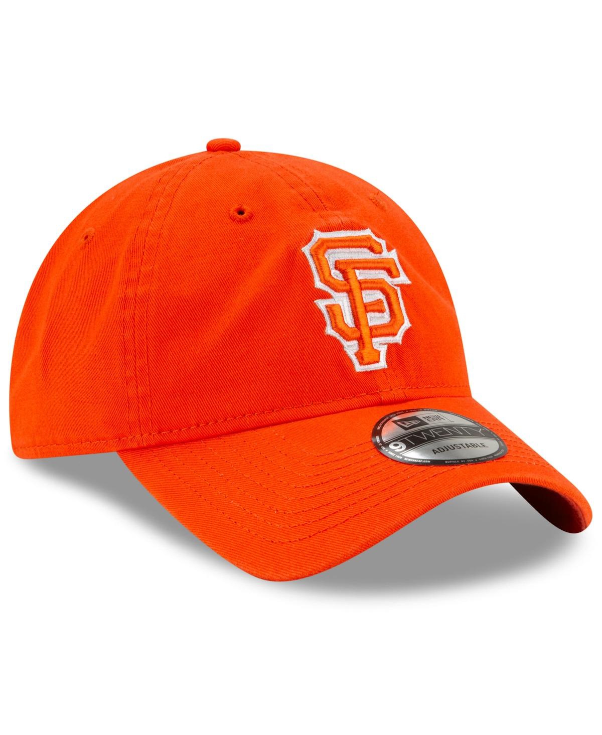 Shop New Era Men's  Orange San Francisco Giants City Connect 9twenty Adjustable Hat