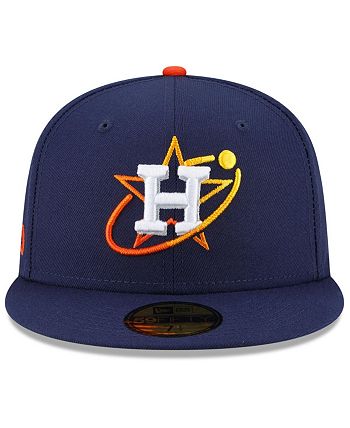 New Era Men's Navy Houston Astros 2022 City Connect 59FIFTY Fitted Hat ...