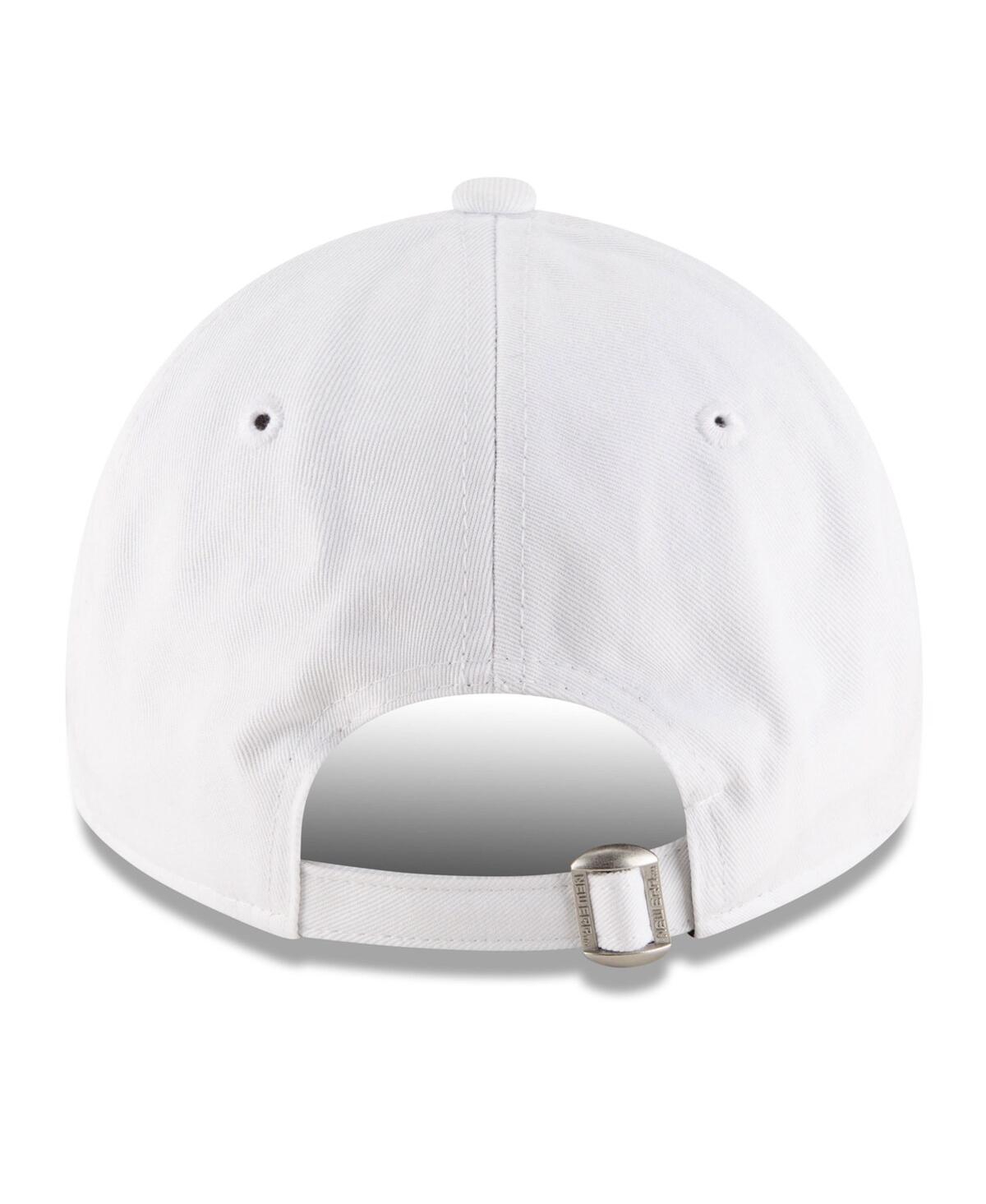 New Era White Phoenix Suns 2022 Nba Playoffs Bubble Letter 9twenty Adjustable Hat In White