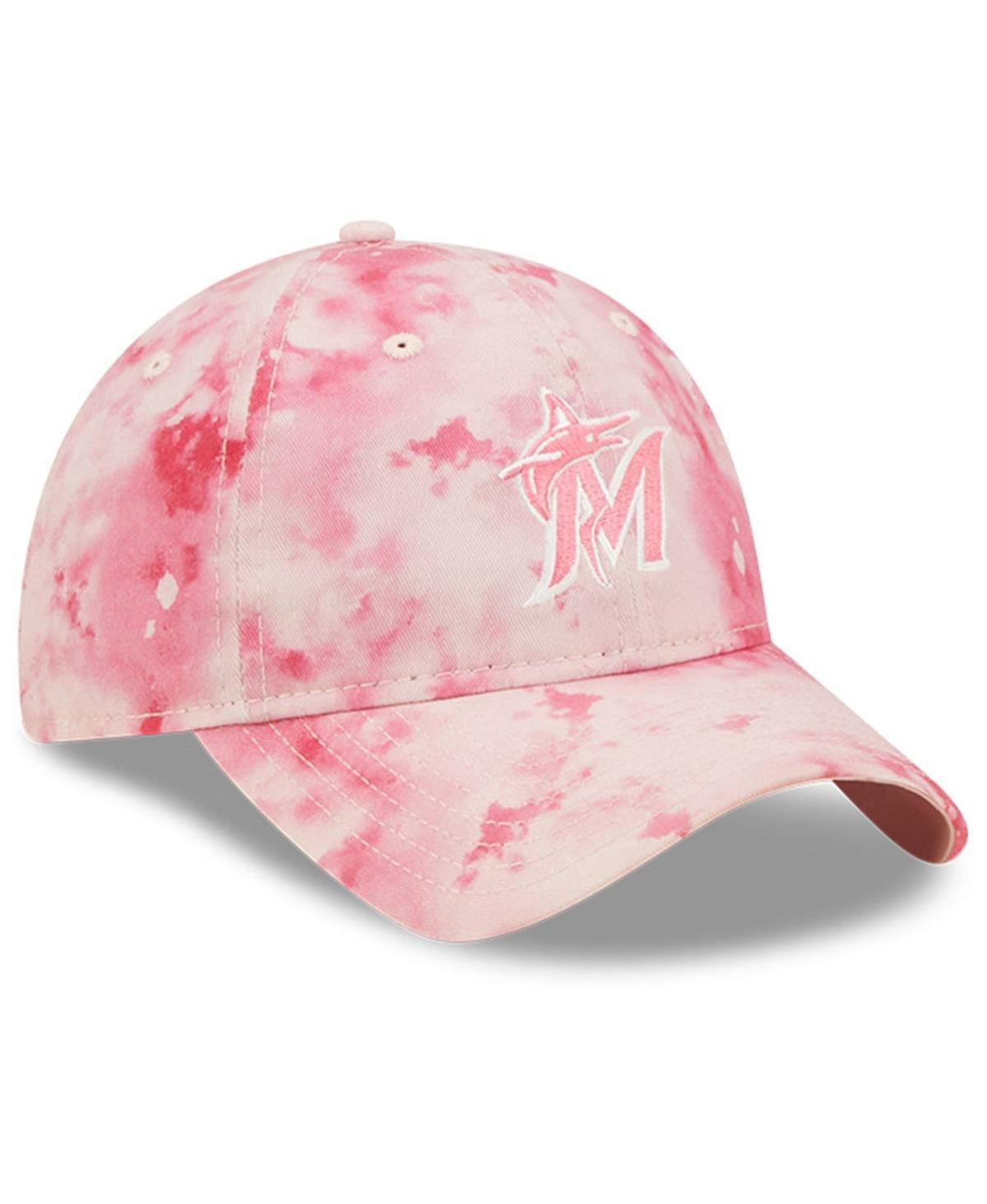 Shop New Era Women's  Pink Miami Marlins 2022 Mother's Day 9twenty Adjustable Hat