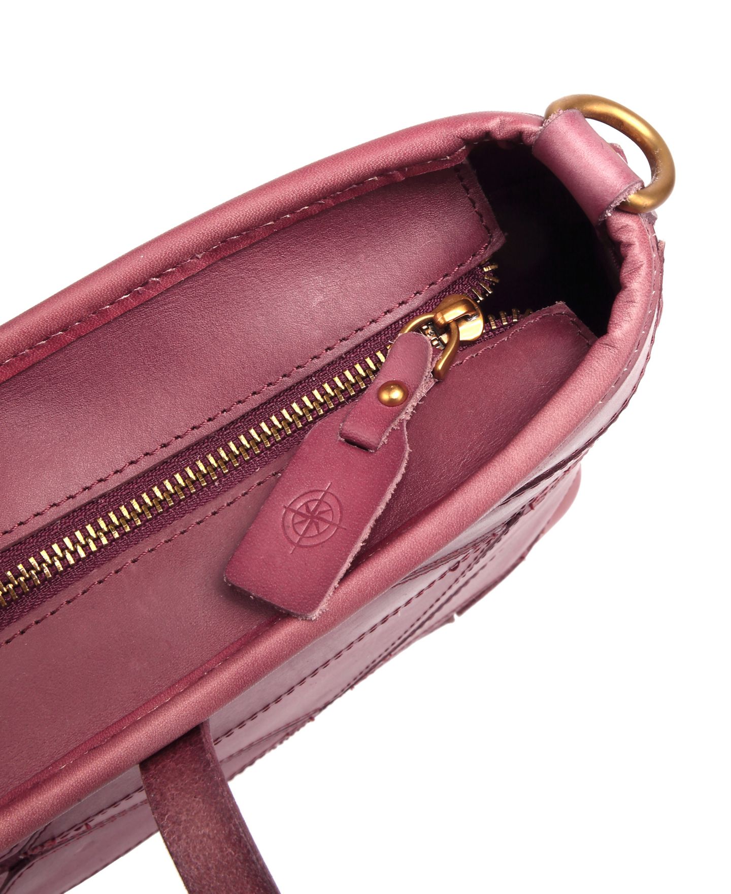 Женская сумка OLD TREND Genuine Leather Prism, цвет: Сиреневый — фото 6