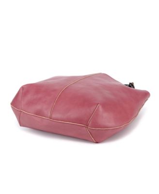 Women's Genuine Leather Dip Dye Tote