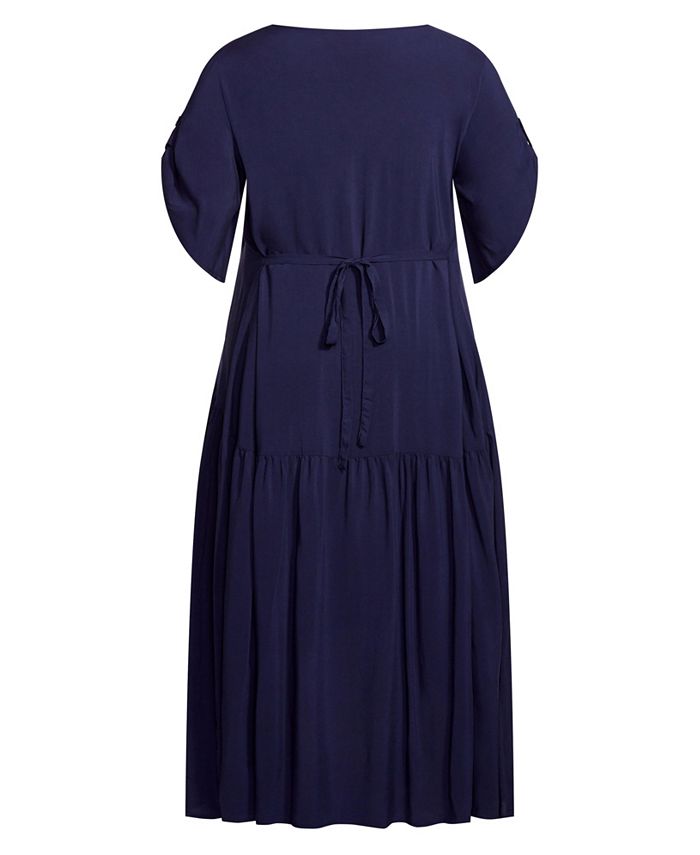 Avenue Plus Size Val Dress & Reviews - Dresses - Plus Sizes - Macy's