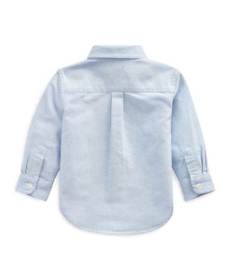 Baby Boys Cotton Oxford Button Shirt