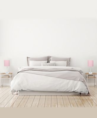 Stick Lamp with Charging Outlet, Set of 2