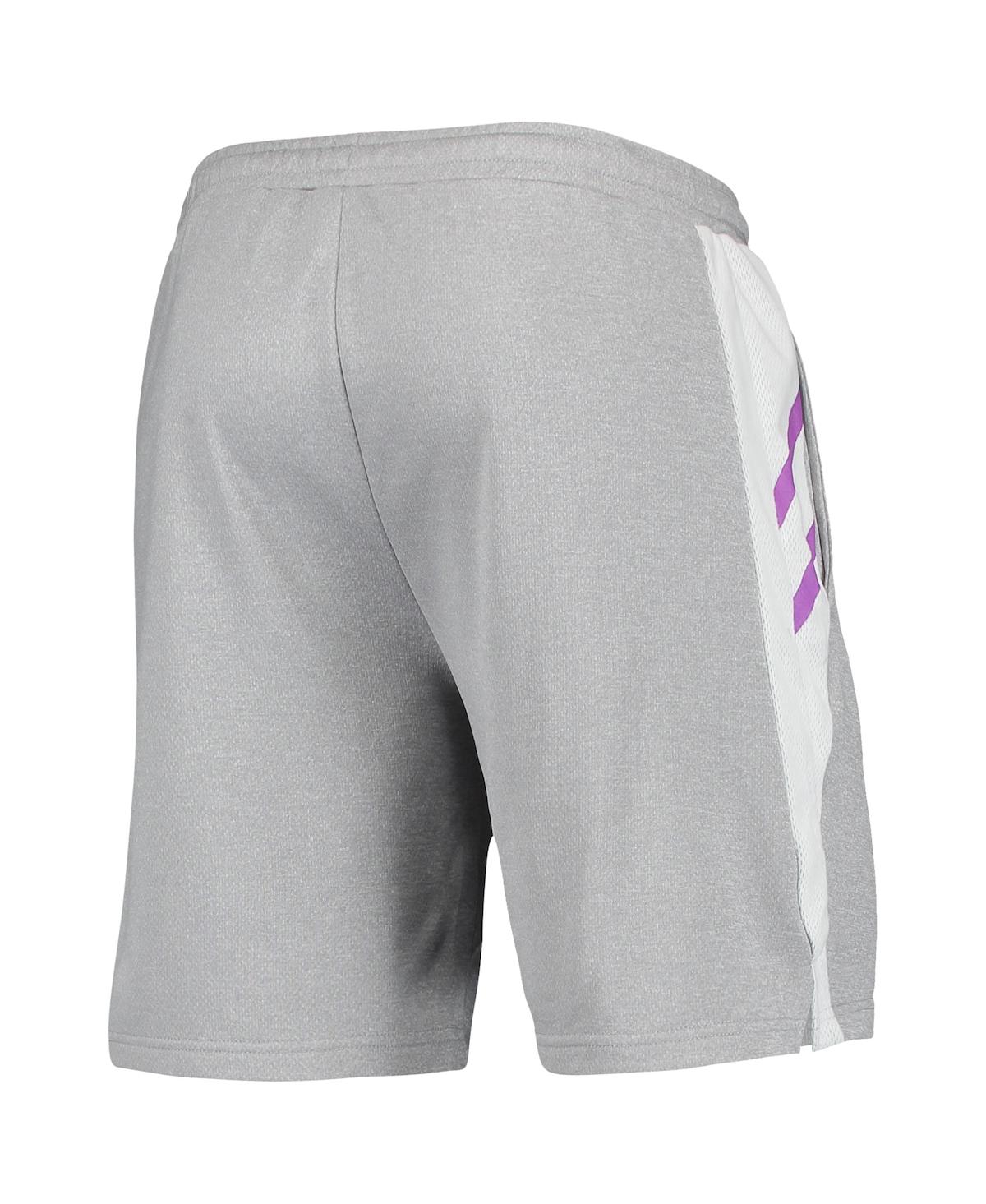 Shop Concepts Sport Men's  Gray Los Angeles Lakers Stature Shorts