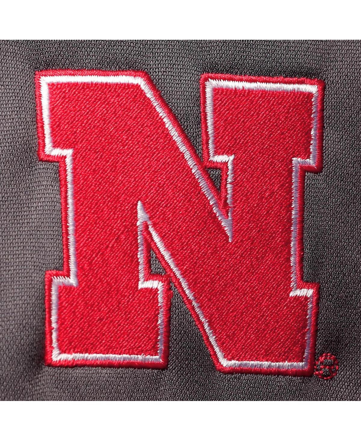 Shop Champion Men's  Scarlet Nebraska Huskers Gameday Quarter-zip Jacket