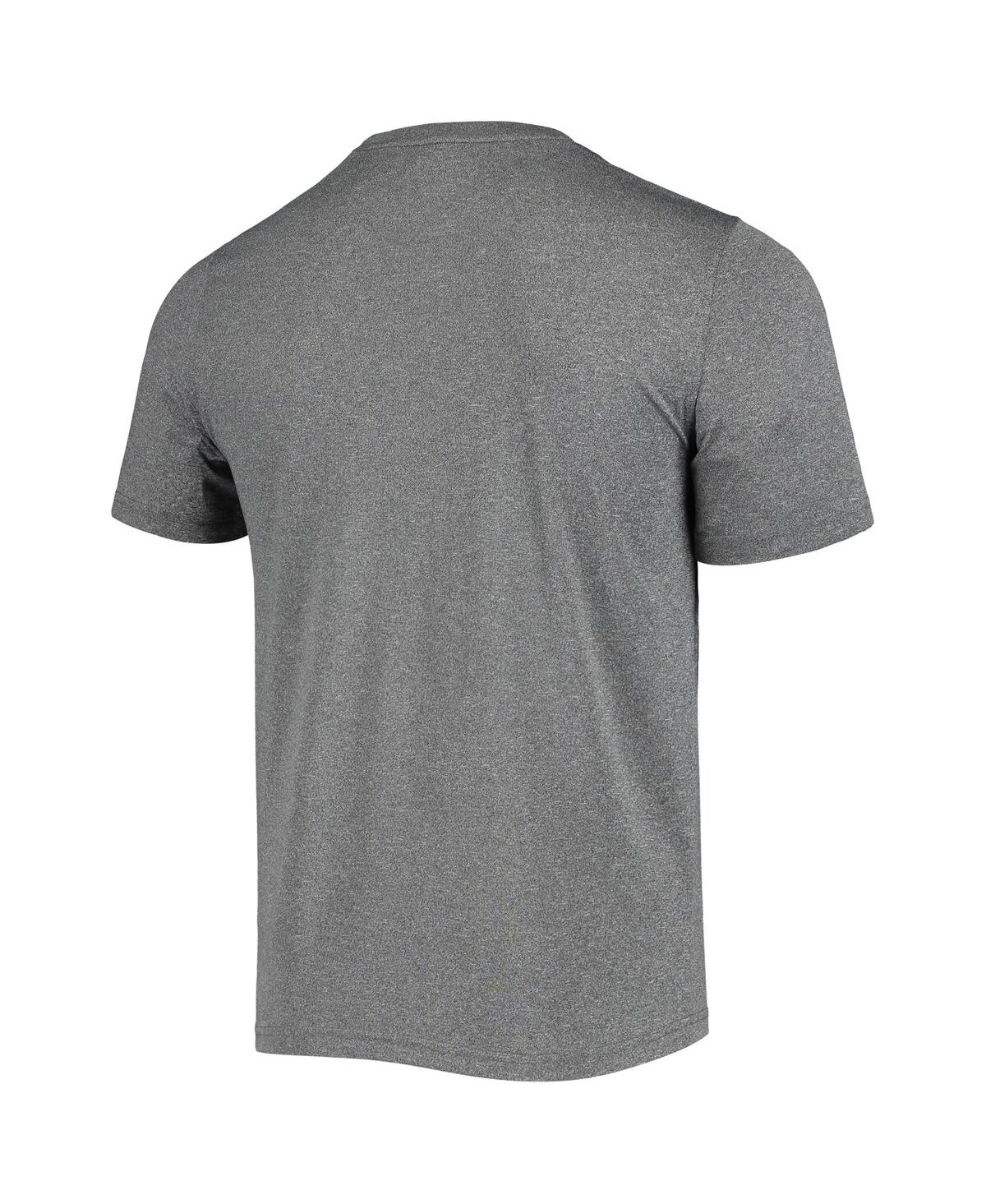 Shop Champion Men's  Gray Oklahoma Sooners Slash Stack T-shirt