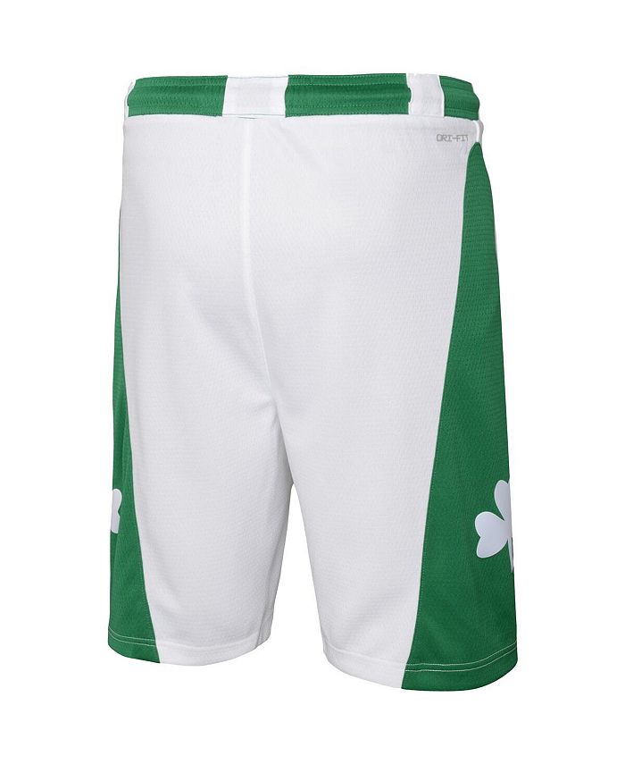 Boys White Boston Celtics 2021/22 Courtside Swingman Performance Shorts - Classic Edition - Macy's
