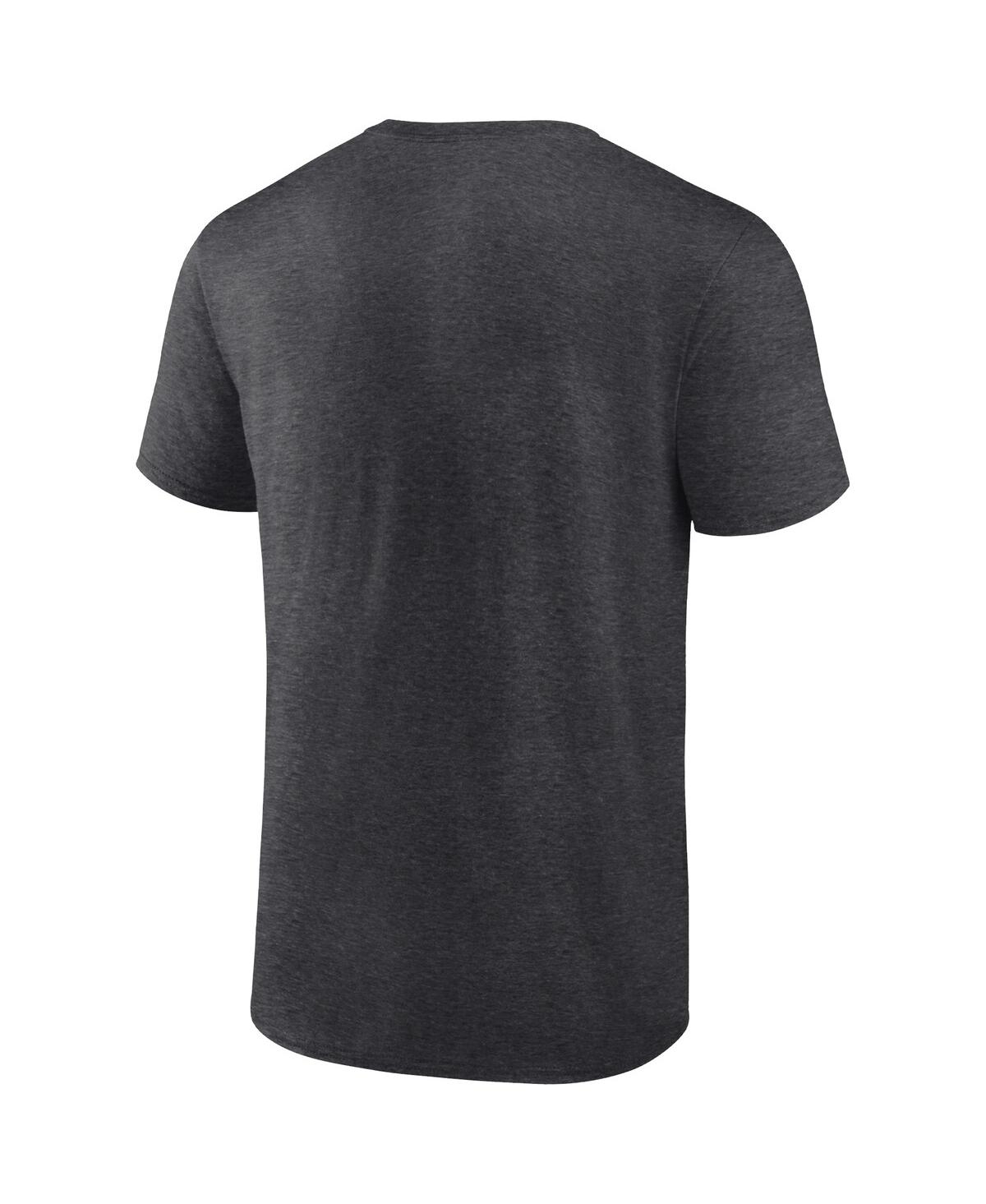Men's FanaticsTennessee Volunteers 2022 Sec Men's Basketball Conference Tournament Champions Locker Room T-shirt - Heathered Charc