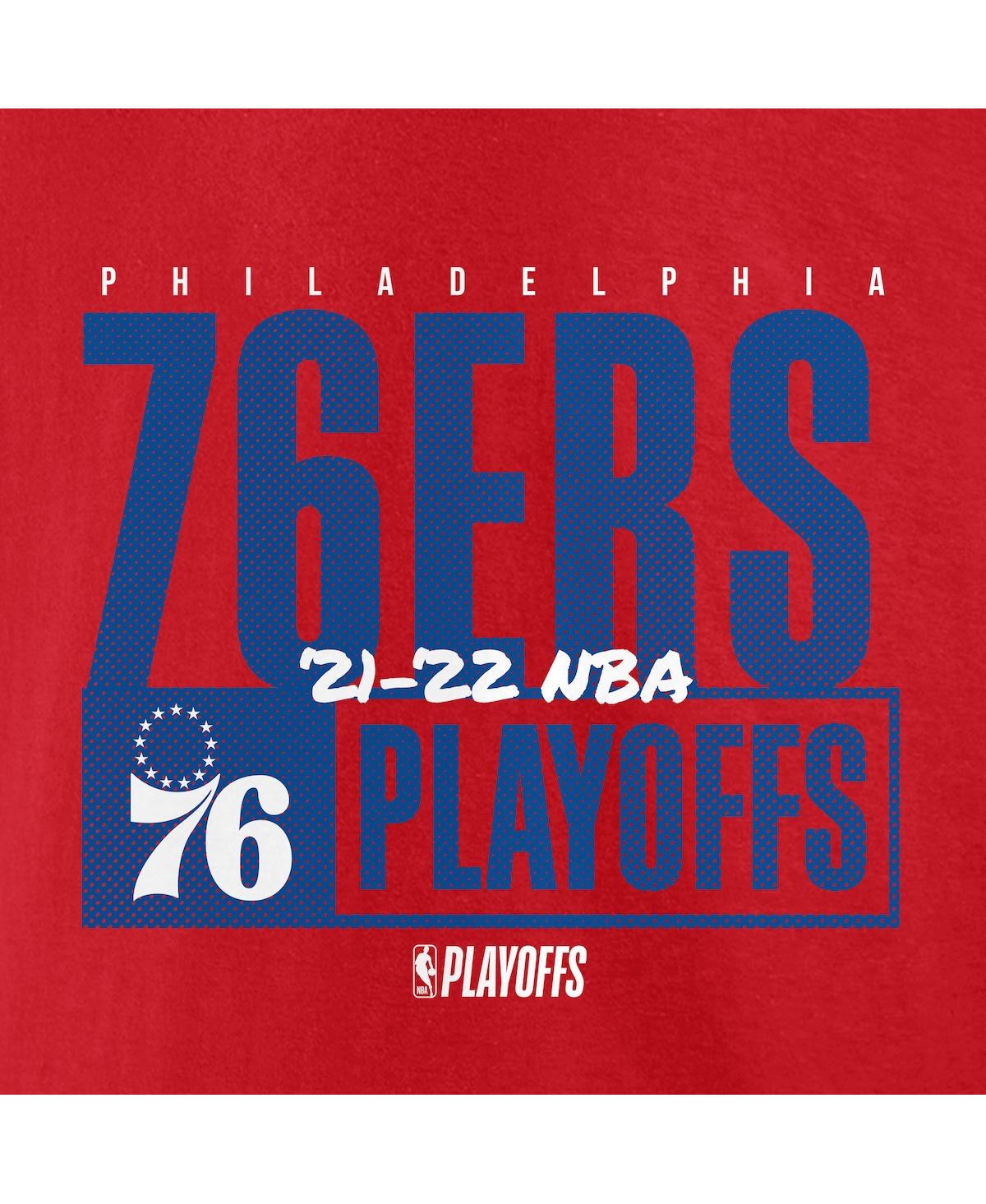 Men's FanaticsPhiladelphia 76ers 2022 Nba Playoffs Dunk T-shirt - Red