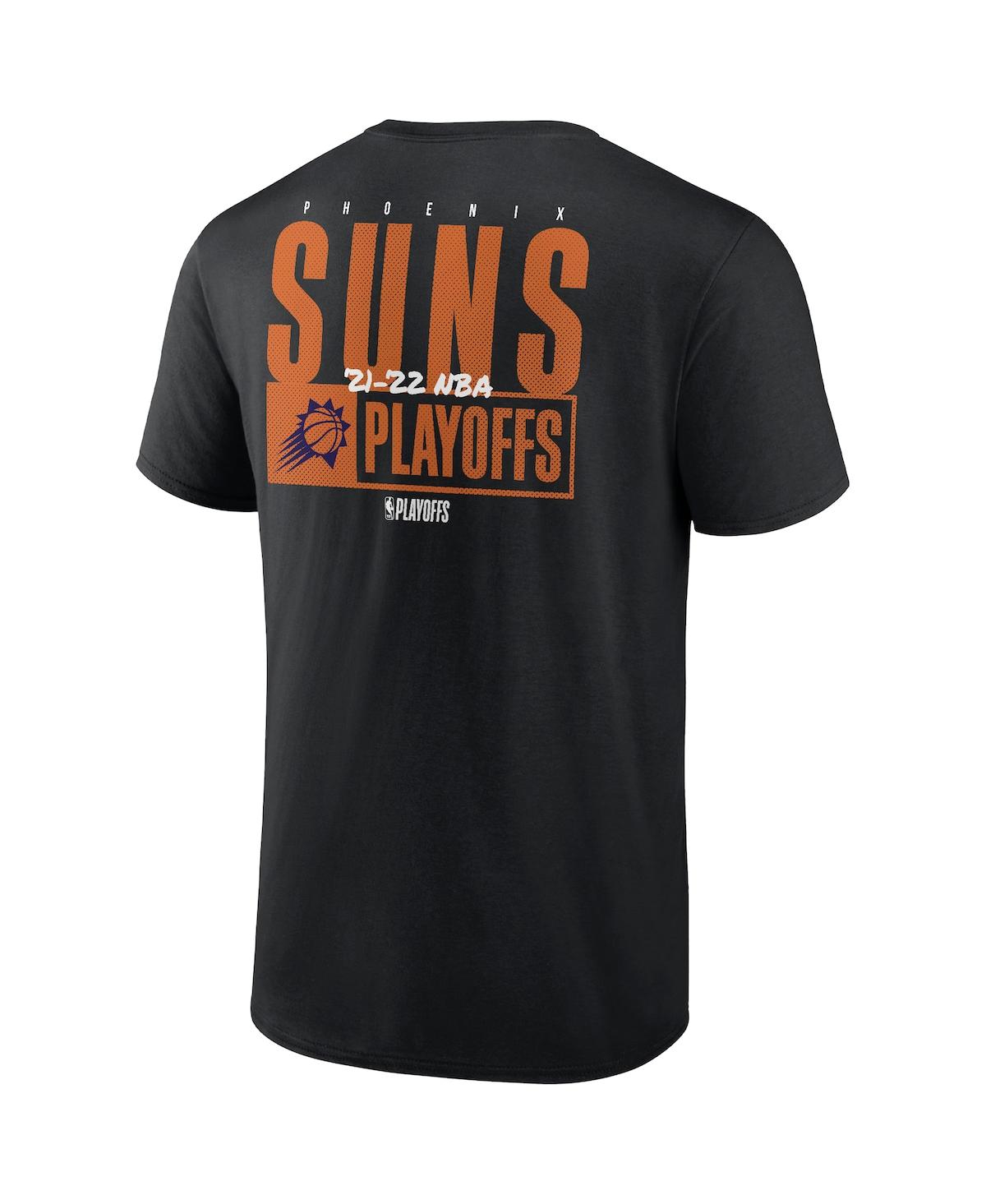 Fanatics Branded Black Phoenix Suns 2022 Nba Playoffs Dunk T-shirt In Black