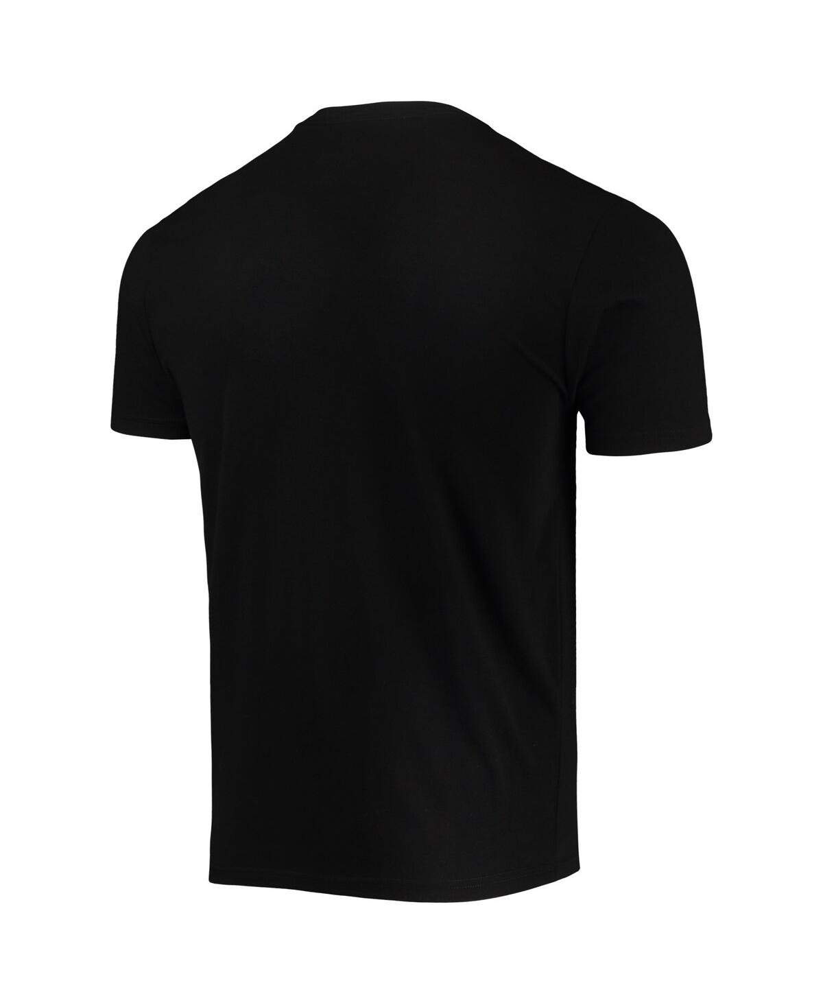 Shop Sportiqe Men's  Black Brooklyn Nets Tri-blend T-shirt
