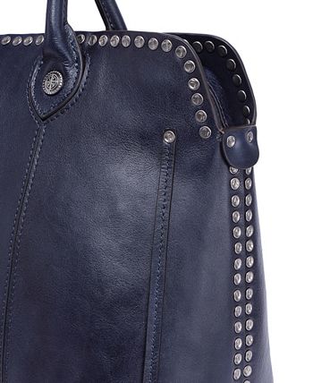 OLD TREND Women's Genuine Leather Soul Stud Satchel Bag - Macy's