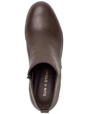 macys booties brown