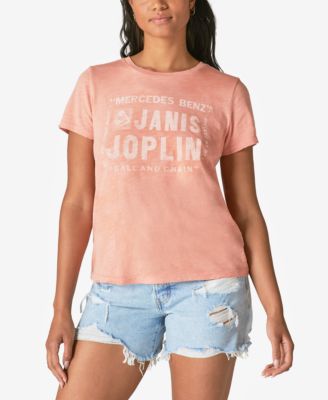 Lucky Brand - Women's Cotton Janis Joplin T-Shirt