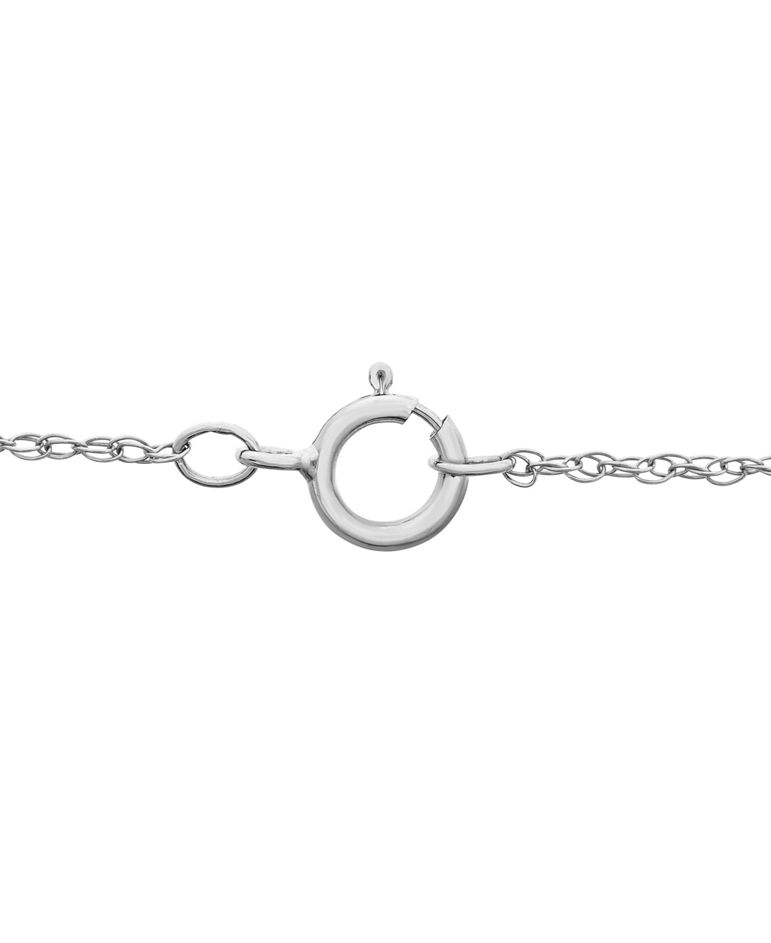 Diamond Star of David 18" Pendant Necklace (1/10 ct. t.w.) in 10k White or Yellow Gold