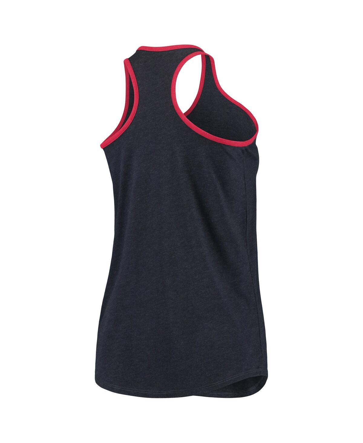 47 BRAND WOMEN'S '47 NAVY CLEVELAND INDIANS IMPRINT CLUB TANK TOP 