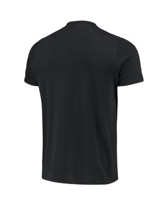 '47 Brand Men's '47 Black Carolina Panthers Team Stripe T-shirt