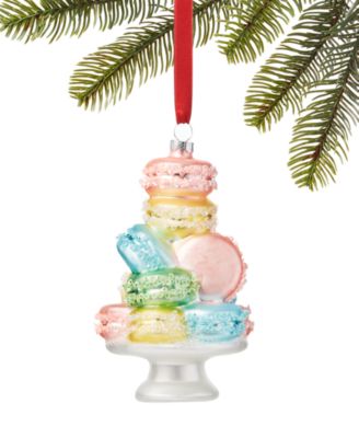 Holiday Lane - Sweet Tooth Molded Glass Macaroon Ornament