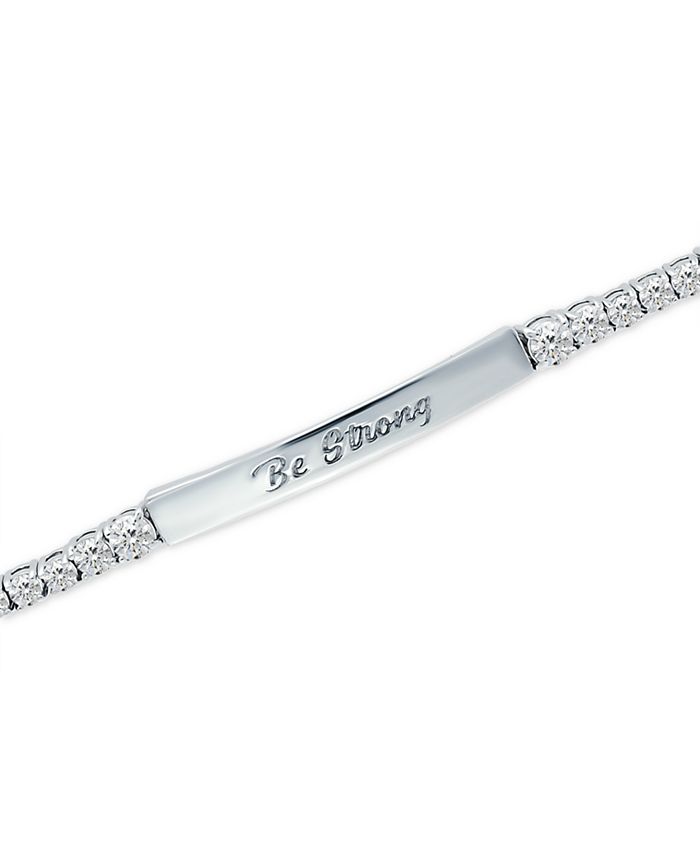 Giani bernini cubic zirconia sterling silver bracelet Clearance