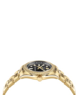 Women's Queen Gold-Tone Stainless Steel Bracelet Watch 36mm
