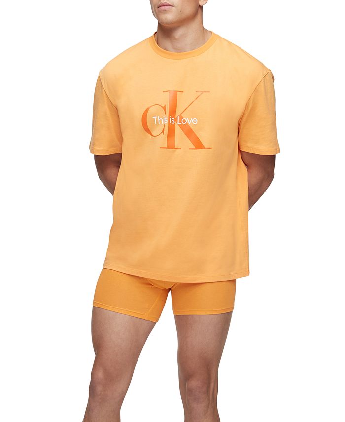 Calvin Klein Men's Pride Logo-Print T-Shirt & Reviews - T-Shirts - Men -  Macy's