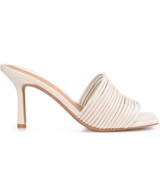 Women's Calliope Stacked Straps Stiletto Sandals