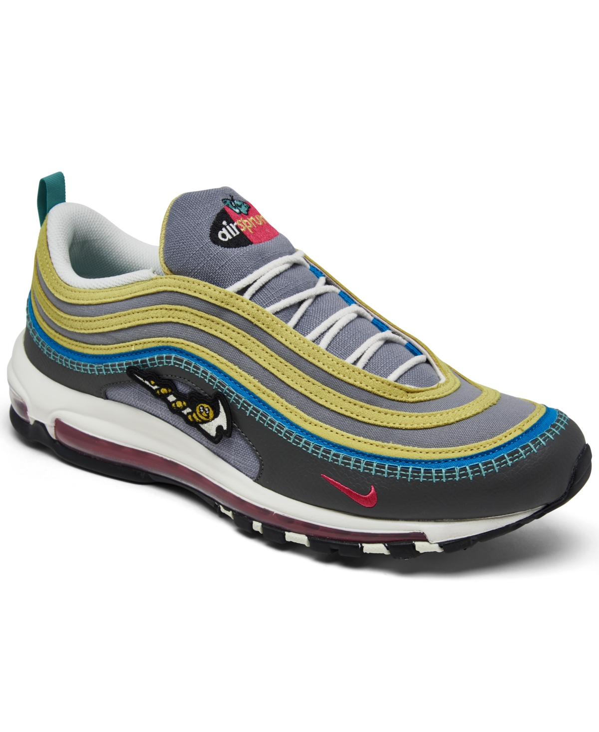 Nike Men's Air Max 97 Se Sneaker In Iron Grey / Phantom In Iron Gray/phantom/particl