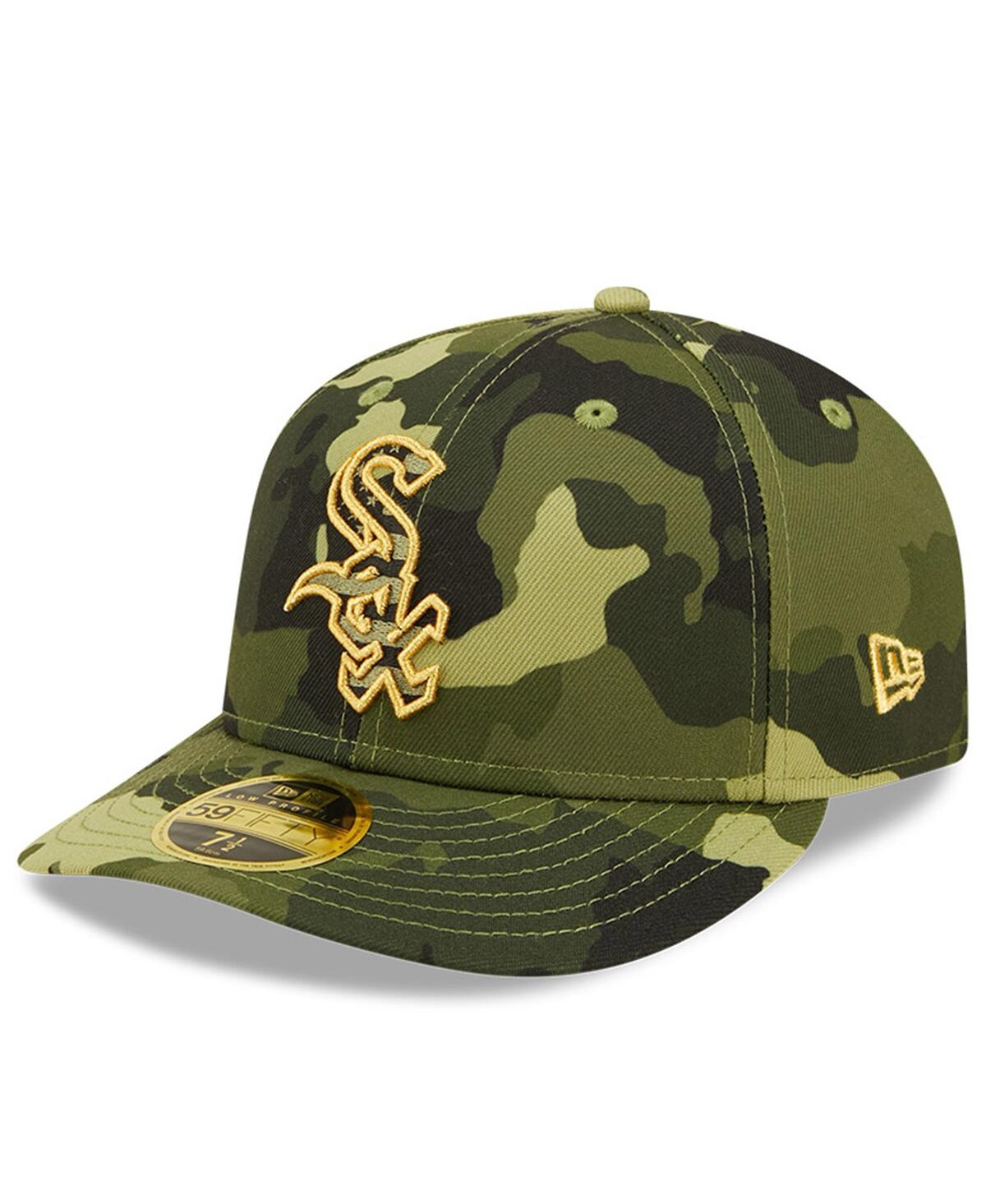 NEW ERA MEN'S NEW ERA CAMO CHICAGO WHITE SOX 2022 ARMED FORCES DAY ON-FIELD LOW PROFILE 59FIFTY HAT 